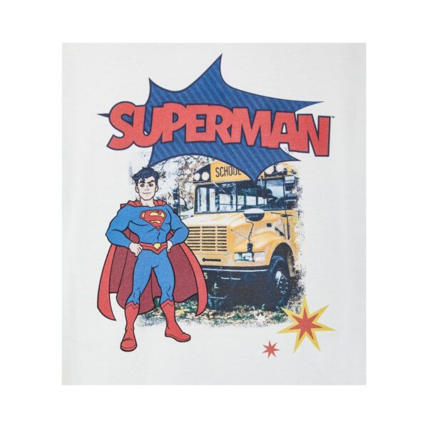 63a7a173ff490b30c02dfeae21f0d595 DIADORA JU.T-SHIRT SS SUPERHEROES Optical White/Princess Blue