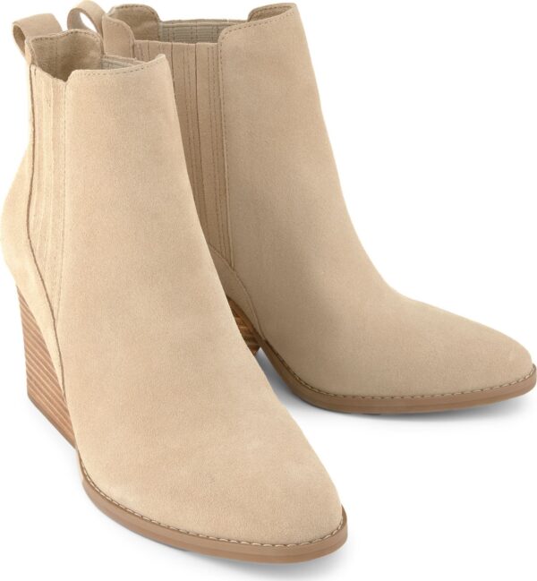 64db6e03589c217ab704f0a4fe5edf3e TOMS SUEDE WOMEN'S NOA BOOT 10021314 Natural