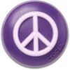 Crocs™ Crocs Black and Pink Peace Sign 198445127236 Crocs Black and Pink Peace Sign 198445127236