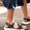 655a292bcd152d48813526b255694680 Keen LEIKI OT SANDAL 1030283 Black/Star White