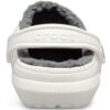 Crocs™ Classic Lined Clog White/Grey