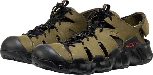 659c706c4e69ca2e521b0494c29ee906 Keen HYPERPORT FISHERMAN LEATHER 1030722 Dark Olive/Black