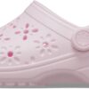65fb53d5bb70318628b57526c6655c06 Crocs™ CLASSIC FLORAL CUT OUT CLOG Pink Milk