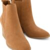 TOMS SUEDE WOMEN'S NOA BOOT 10021337 Brown