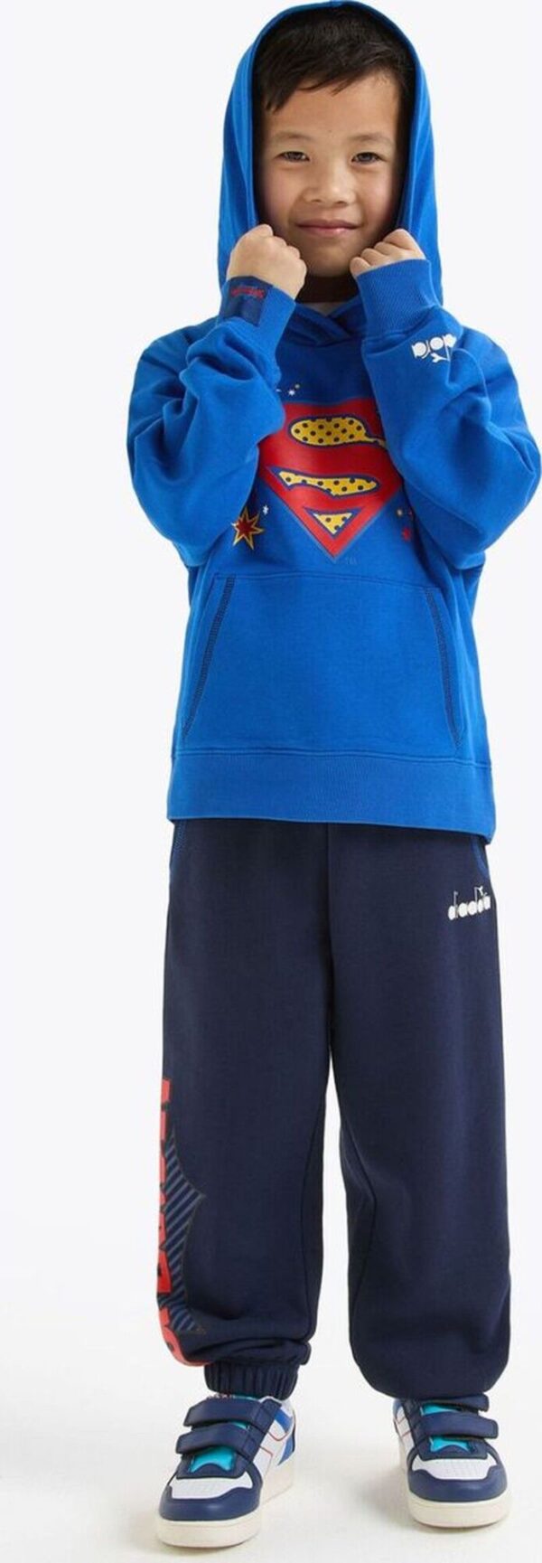 6950ab614c824563dd1aa9e1fc4b4353 DIADORA JU.HOODIE SUPERHEROES Princess Blue