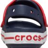 Crocs™ Crocband Cruiser Sandal Navy/Varsity Red