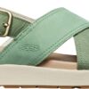 6a6312095402f41cf18e5d605fab75e3 Keen ELLE LUXE CROSS STRAP 1030522 Granite Green/Granite Green