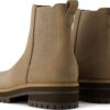 TOMS LEATHER WOMEN'S BENNET BOOT 10021289 Natural
