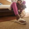Crocs™ GETAWAY PLATFORM TOE LOOP Sandstone