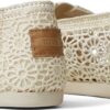 6e325a1bebd57b495d9d323092cc2cb3 TOMS Moroccan Crochet Women's Classic Alpargata Natural 10016241
