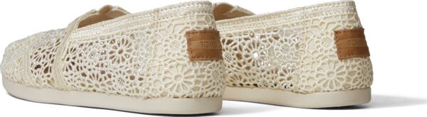6e325a1bebd57b495d9d323092cc2cb3 TOMS Moroccan Crochet Women's Classic Alpargata Natural 10016241