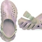 Crocs™ Echo Marbled Clog Kid's Quartz/Multi