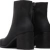 TOMS LEATHER WOMEN'S EVELYN BOOT 10020228 Black