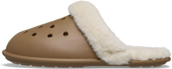 Crocs™ Classic Fuzz Scuff Sepia