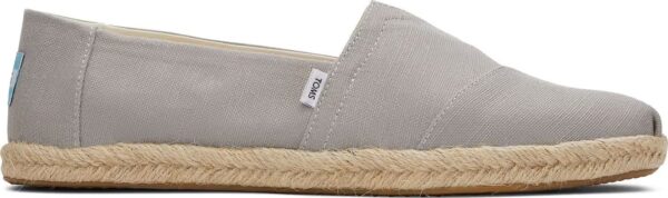 TOMS Recycled Cotton Men Alpargata Rope Grey