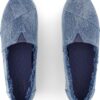 TOMS DARK SKY TEXTURED DENIM/FRAY 10021887 Blue