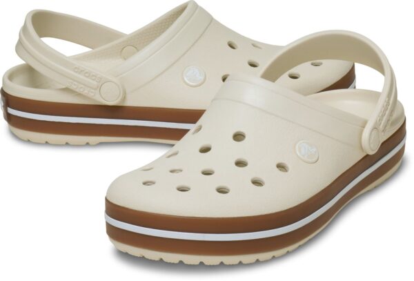 Crocs™ Crocband Gum Clog Summit White