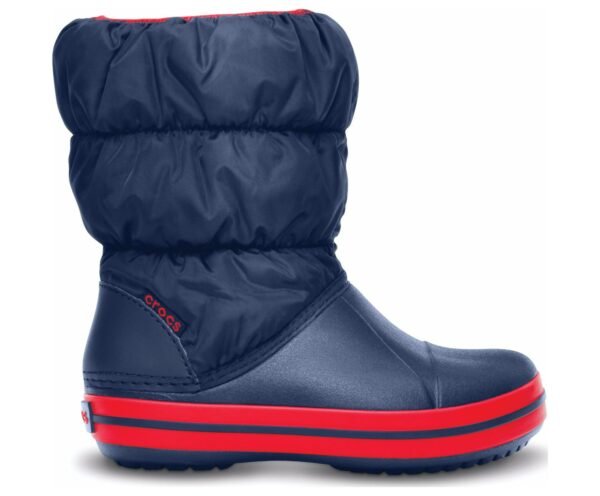Crocs™ Kids' Winter Puff Boot Dark blue/Red