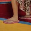 71201f4758ca36336f6ac7f981c59c7e Crocs™ Miami Jelly Round Toe Flip Women's Pink Lemonade Jelly