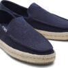 TOMS ALONSO LOAFER ROPE 10020889 Navy