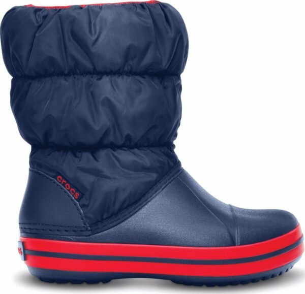 Crocs™ Kids' Winter Puff Boot Dark blue/Red