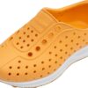 NATIVE Robbie Sugarlite Youth PAPAYA ORANGE/ SHELL WHITE/ MASH SPECKLE RUBBER