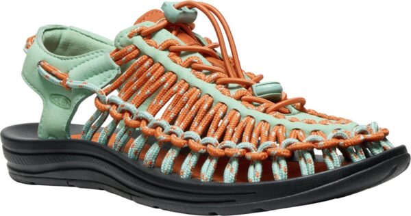 736863339d41f6a828f8f39b9b45c4b9 Keen UNEEK WOMEN Granite Green/Gold Flame