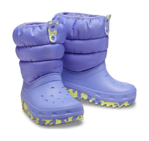 Crocs™ Classic Neo Puff Boot Kid's 207683 Digital Violet