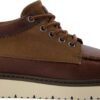 TOMS LEATHER/ WAXED CANVAS MEN'S BOOT 10021387 Brown