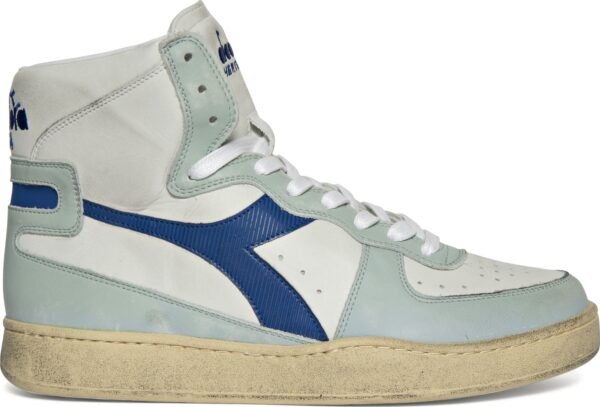 DIADORA Mi Basket Used Gray Dark Antique Silver