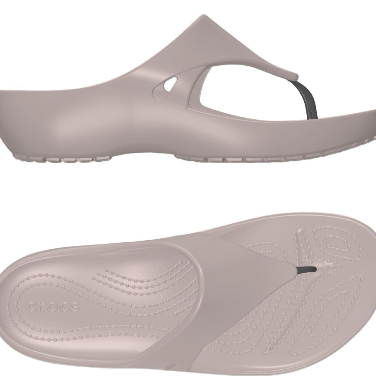 Crocs™ Kadee Wedge Flip Barely Pink