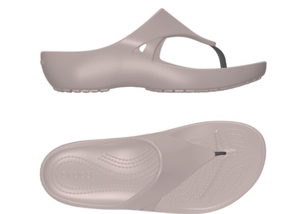 75cd012a48352dc5308f923991b2de85 Crocs™ Kadee Wedge Flip Barely Pink
