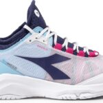 DIADORA Speed Blushield Fly 4 + W Ag White/Blueprint/Pink Yarrow