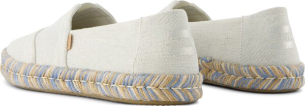 TOMS WHITE ONYX TEXTURED DENIM 10021934 White