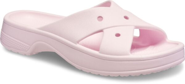 7763f1c04411d70c3178c2d34a632ba3 Crocs™ WOMENS CROSS STRAP Pink Milk