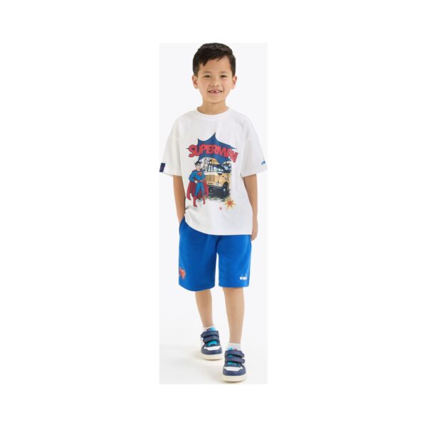 7870f84c0787abdcba403517ed993df1 DIADORA JU.T-SHIRT SS SUPERHEROES Optical White/Princess Blue