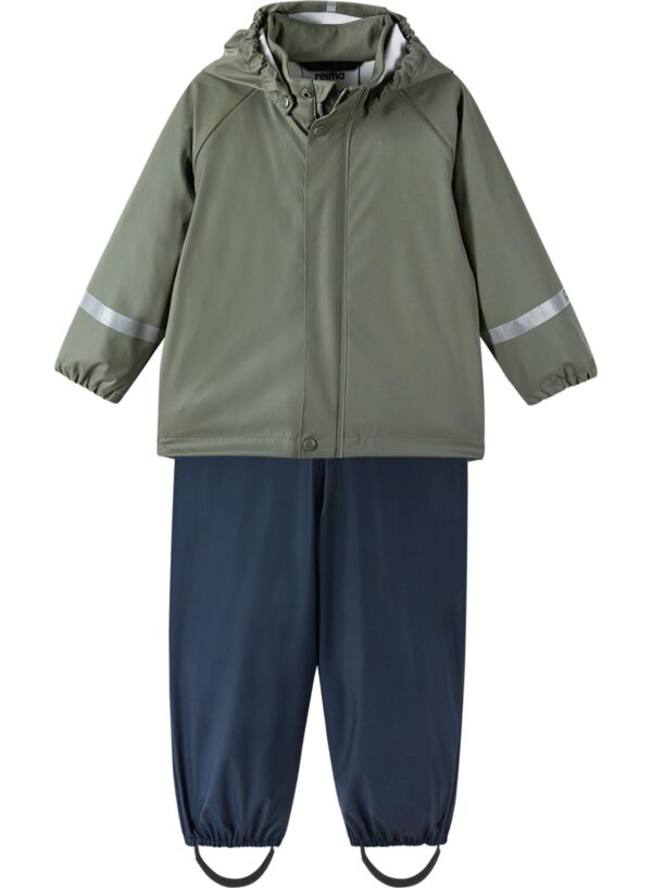 REIMA Rain set Tihku 5100021A Greyish Green