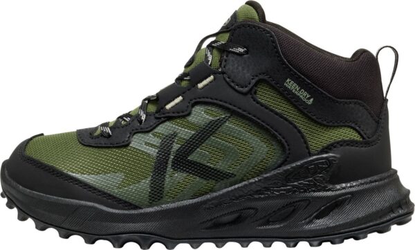79a6b9b94dcb99b02bd759e399a89a55 Keen Zionic Mid Wp Kid's 1031137 Black/Bronze Green