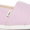 TOMS Color Changing Twill Women's Alpargata Dusty Pink