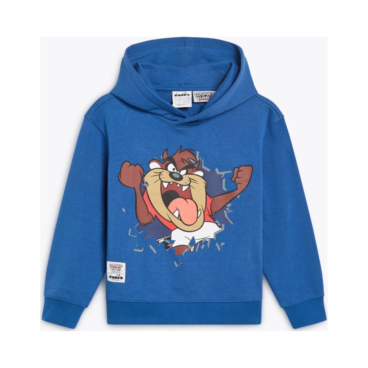 DIADORA JU.HOODIE TEAM Blue Byzantine