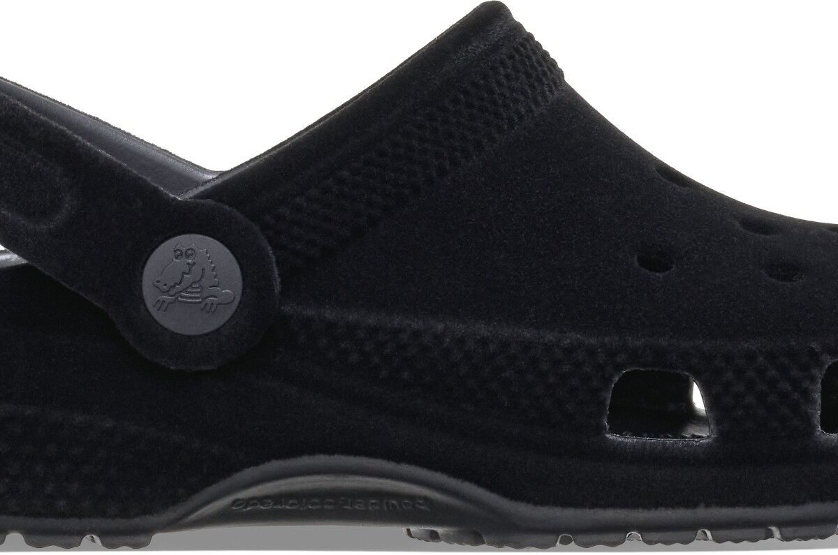 Crocs™ Classic Velvet Clog Kid's Black