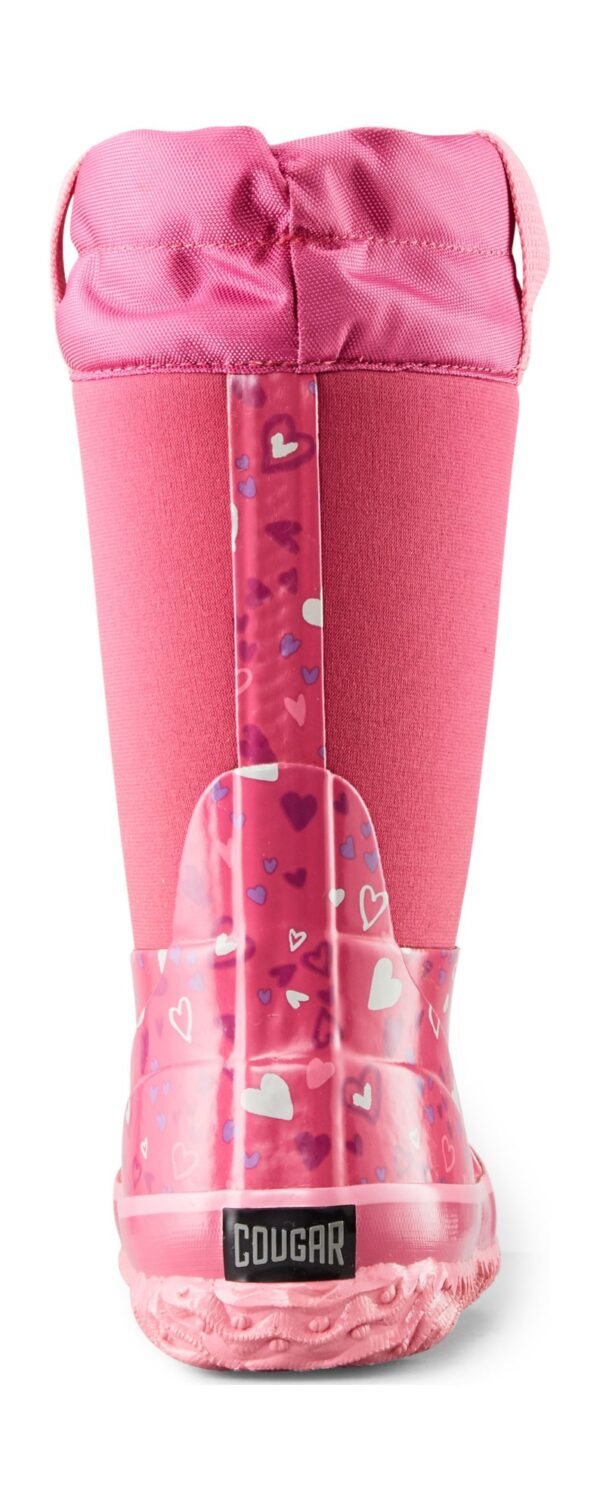COUGAR Hearts Rubber Neoprene Raspberry