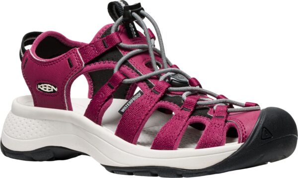 7d5e81d504cf72f2d5b850c76c9d63ae Keen ASTORIA WEST SANDAL WOMEN Beaujolais/Star White