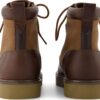 TOMS OAK WAXED CANVAS/LEATHER MEN'S BOOT 10021370 Brown