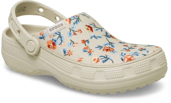 7df1db786d68fbaf9aabdf112cc55cfe Crocs™ Classic Crafted Floral Clog Frappe