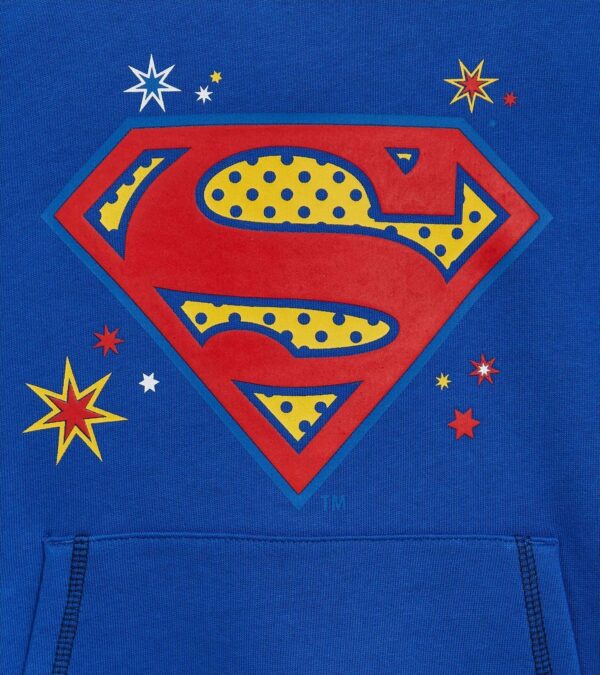 7e45b6f5fdb307d87942425cb16634eb DIADORA JU.HOODIE SUPERHEROES Princess Blue