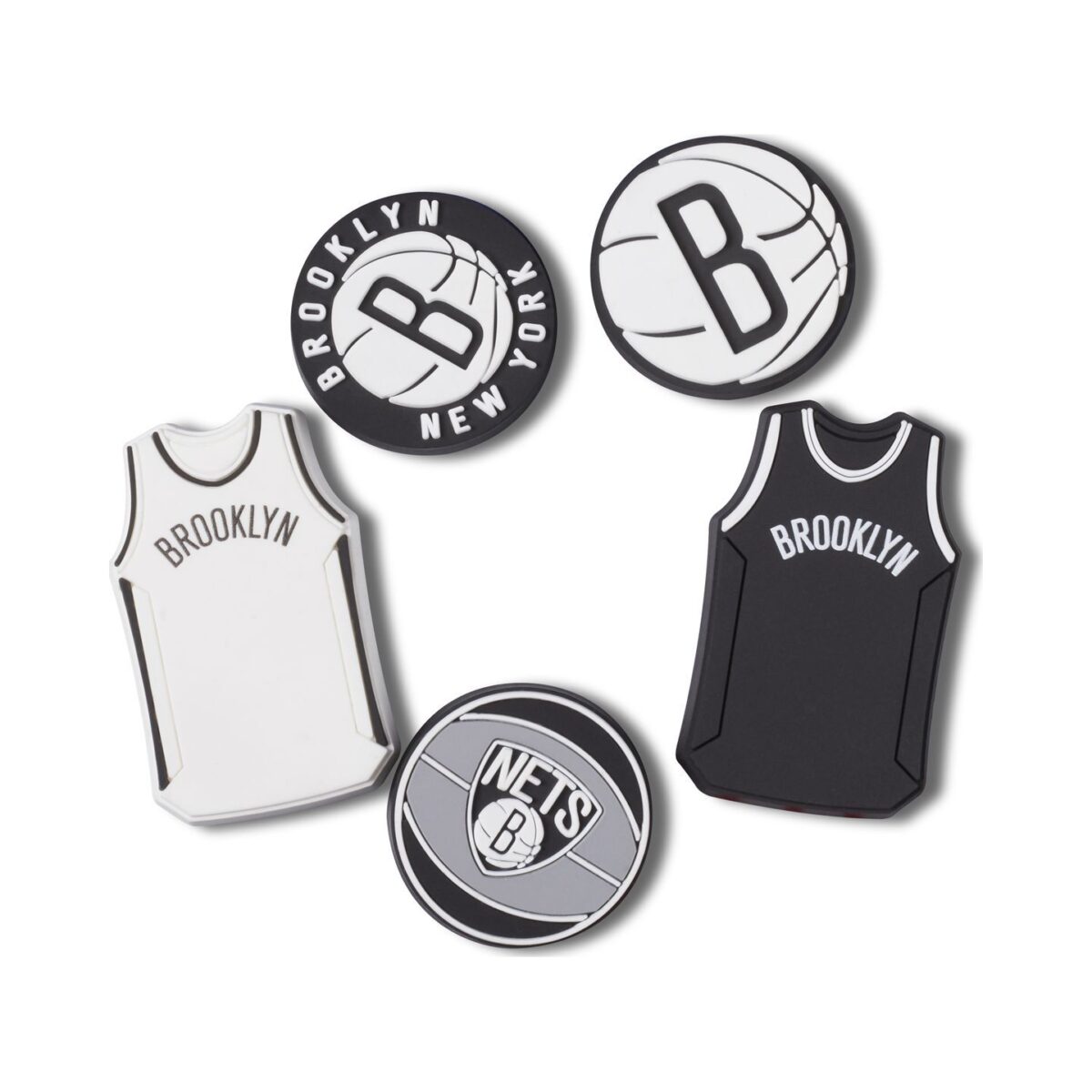 7eee4d6111efc8a62bb6fce71b8e160b Crocs™ Crocs NBA BROOKLYN NETS 5 PACK G1048600-MU Crocs NBA BROOKLYN NETS 5 PACK G1048600-MU