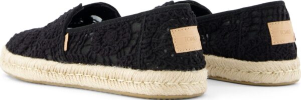 TOMS BLACK CROCHET LACE 10021938 Black