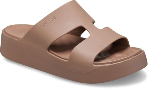 Crocs™ Getaway Platform H-Strap Latte
