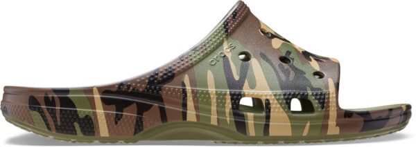 81e40975d63ba5773e4154c524c368f6 Crocs™ Saturday Camouflage Slide Men's Army Green/Multi